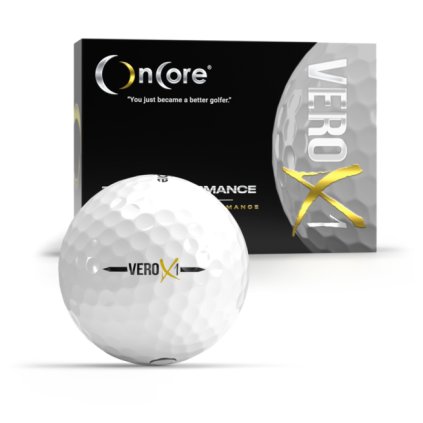 Piłki golfowe OnCore VERO X1 białe 12 szt.