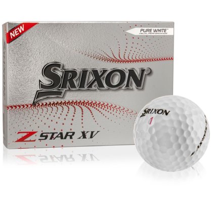 Srixon Z-Star 2021 XV z nadrukiem białej piłki golfowej