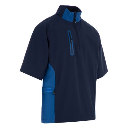 Kurtka wiatroszczelna ProQuip Pro-Tech Wind HZ TOP dla mężczyzn do golfa z krótkimi rękawami