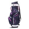 Wodoodporna torba golfowa Big Max Dri Lite Silencio 2 w kolorze niebiesko-szaro-różowym