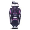 Wodoodporna torba golfowa Big Max Dri Lite Silencio 2 w kolorze niebiesko-szaro-różowym