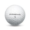 Piłki golfowe Masters Prisma Titanium 2-warstwowe, białe, 12 szt.