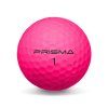 Piłki golfowe Masters Prisma Titanium 2-warstwowe, 12 szt., różowe
