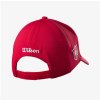 WILSON PERFORMANCE MESH CAP RED
