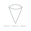 dimensions 01npcone MEDIUM