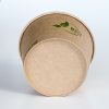Bio papírová miska hnědá na polévku 500 ml (16 oz), 250ks
