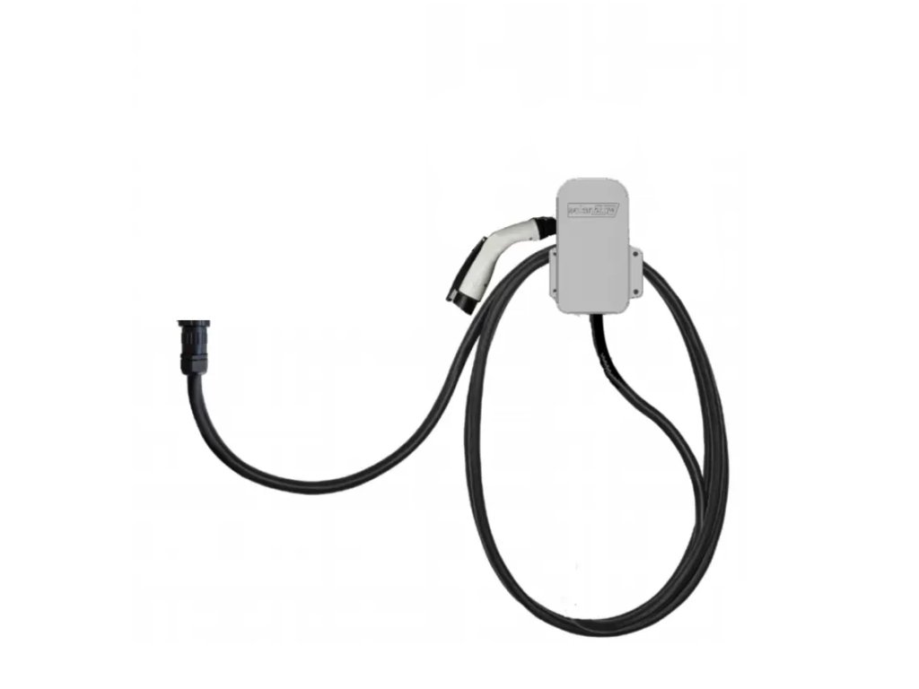 SolarEdge EV charger cable and holder 4.5m Type 2 32A goodgreen