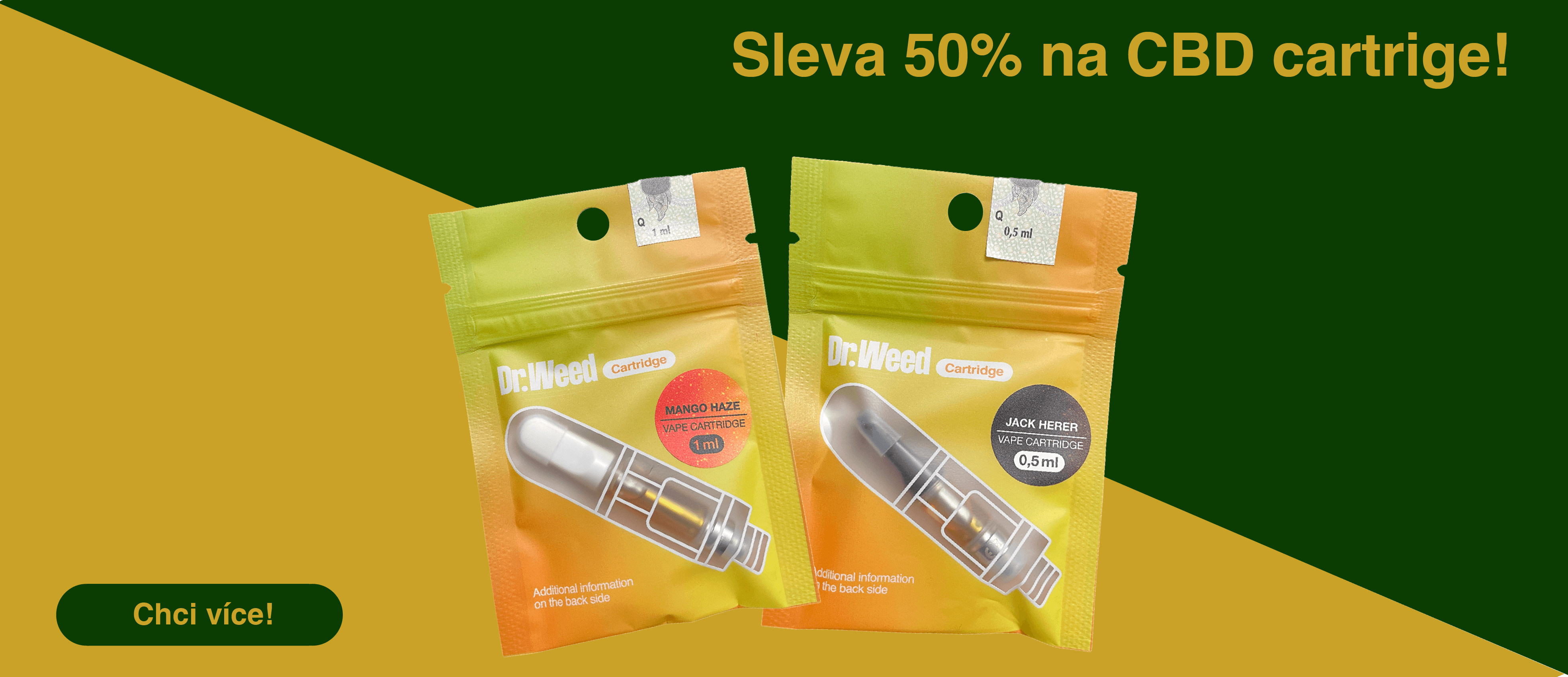 50% sleva na cartridges