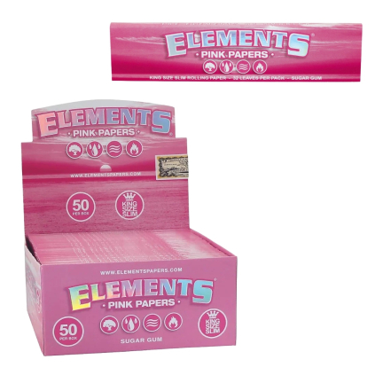 Papírky Elements - Růžové