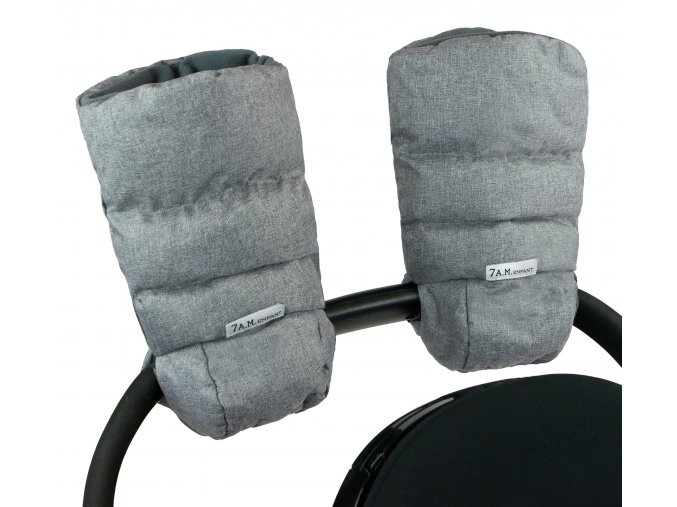 7AM Enfant Warmmuffs 212 Heather Grey Main 1 (1)