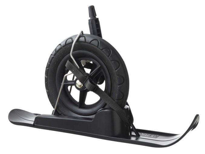 Snowalk strollerski black large wheel