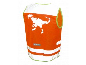 NUTTY JACKET ORANGE BACK REFLEX BIG