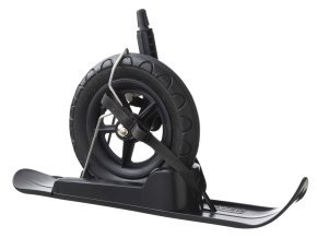 Snowalk strollerski black large wheel