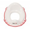 B2238 Toilet trainer with rubbers, white red high