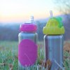lifestyle GroGrow 10 oz Steel Eco Baby Bottle Silver Yellow b1f9140c 437d 4692 a60a 8c74694a65c7 1000x