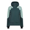 CMP Dámska zateplená bunda s kapuc. - Trek Green (Veľkosť XL)