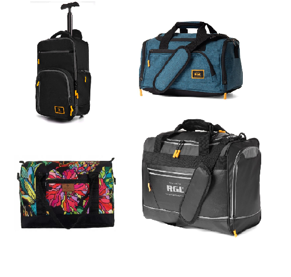 Cestovní tašky a příruční zavazadla.