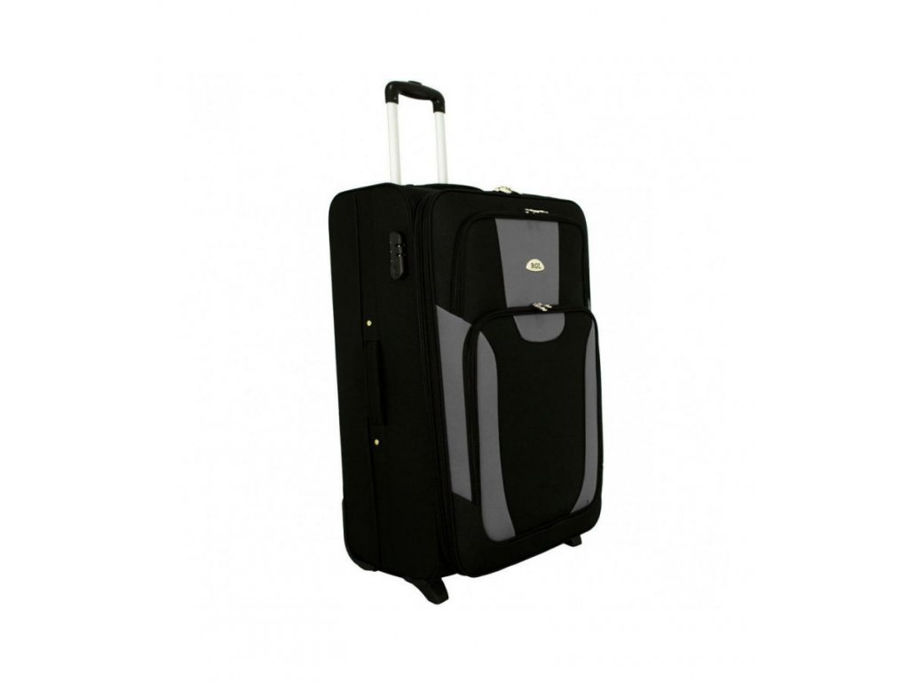 Cestovní kufr RGL 1003 černá/šedá - malý