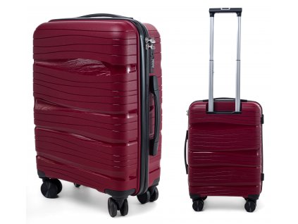 Cestovní kufr RGL – PP3 bordó - střední