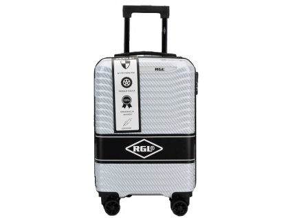 Cestovní kufr RGL PC1 - stříbrný - malý