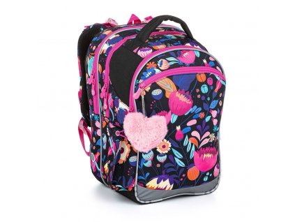 Školní batoh Luční kvítí COCO 23038 G -dívčí