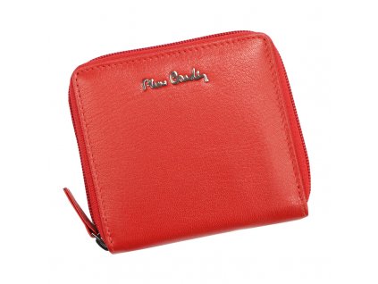 Dámská malá kožená peněženka Pierre Cardin TILAK92 MK01 – červená