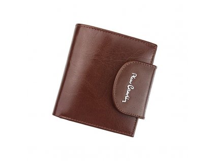 Dámská střední kožená peněženka Pierre Cardin YS520.10 479 – tmavý velbloud