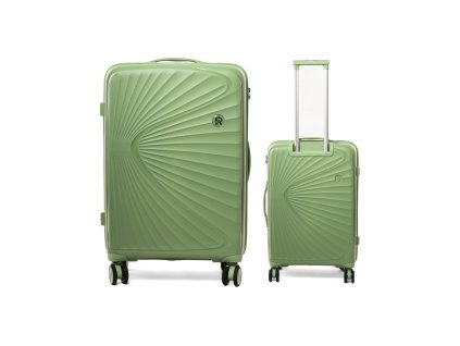Zestaw walizek 3w1 POLIPROPYLEN PP6 PISTACJOWY [24958] 1200