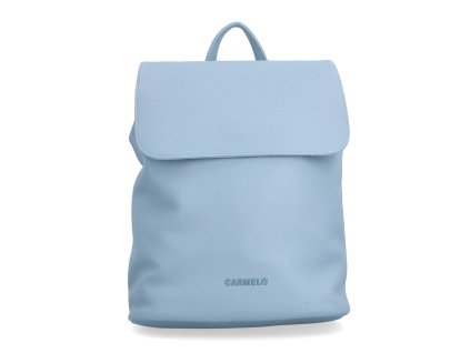 Dámský batoh z eko kůže Carmelo 4276 SM - světle modrý