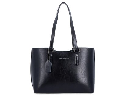 Dámská kožená elegantní kabelka přes rameno Noelia Bolger NB 0104 C - černá