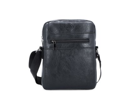 Pánská crossbody taška z eko kůže Tangerin 2324 C - černá