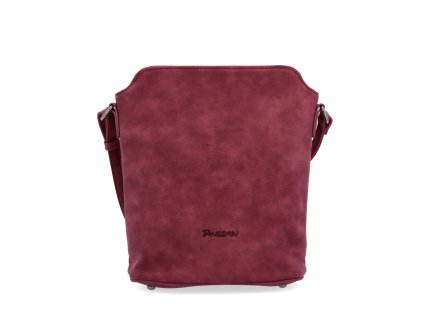 Dámská malá crossbody kabelka z eko kůže Tangerin 1107 BO - bordó
