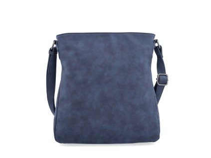 Dámská crossbody kabelka z eko kůže Tangerin 1101 TM - tmavě modrá