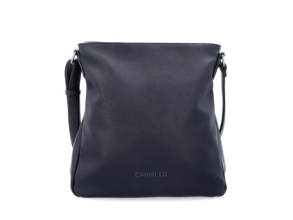 Dámská crossbody kabelka z eko kůže Carmelo 4271 C - černá
