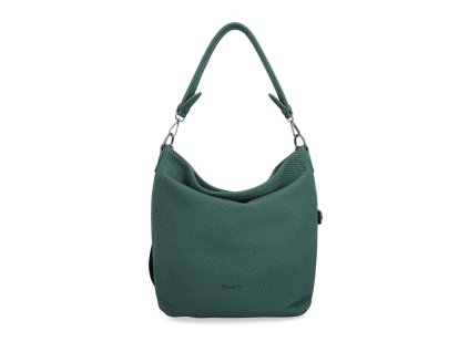Dámská hobo kabelka z eko kůže Tangerin 4367 ZE - zelená