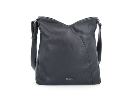 Dámská designová kabelka přes rameno z eko kůže Tangerin 8023 C - černá