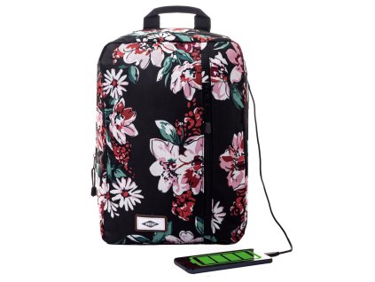 Plecak torba Ryanair 40 20 25 bagaz podreczny 38B USB [21393] 1200