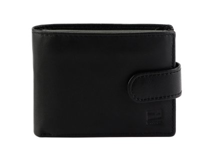 Pánská kožená peněženka Nordee HARE 8806A - černá