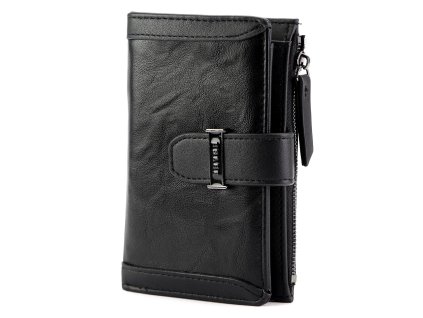 Dámská peněženka z eko kůže Eslee 99379 - černá