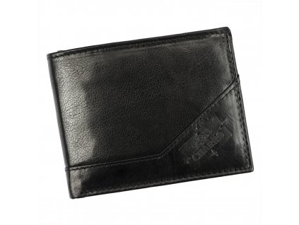 Pánská kožená peněženka Charro ITALIA 1123- černá