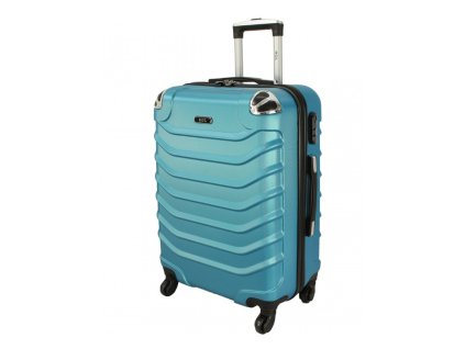 Cestovní kufr RGL 730 - modrý metalický - střední