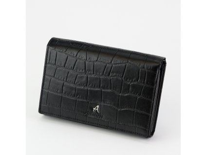Dámská kožená peněženka Albatross CRO LW05- černá