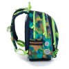 Školní dvoukomorový batoh Topgak ENDY 22055 - zelený/chameleon