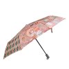 Dámský automatický deštník Sweet & Candy P-018-22C-D - oranžový/vzor