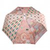 Dámský automatický deštník Sweet & Candy P-018-22C-D - oranžový/vzor
