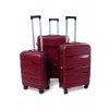 Sada cestovních kufrů RGL PP3 - bordó