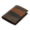 Pánská kožená peněženka Charro  IBRA 1379 - hnědá/černá