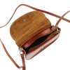 Dámská kožená crossbody kabelka Florence 38 – světle hnědá