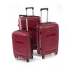 Sada cestovních kufrů RGL PP2 s TSA zámkem - bordó