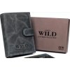 Pánská kožená peněženka Wild N4L-P-CHM/1010 - černá